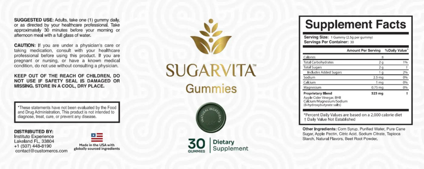 SugarVita Ingredients: A Closer Look at Apple Cider Vinegar & BHB